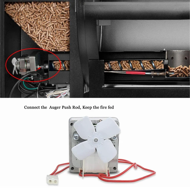 Cserélő Auger Motor A Gödör Főnökéhez/Traeger Wood Pellet Grills Barbecue Grill Kiegészítők - Image 4