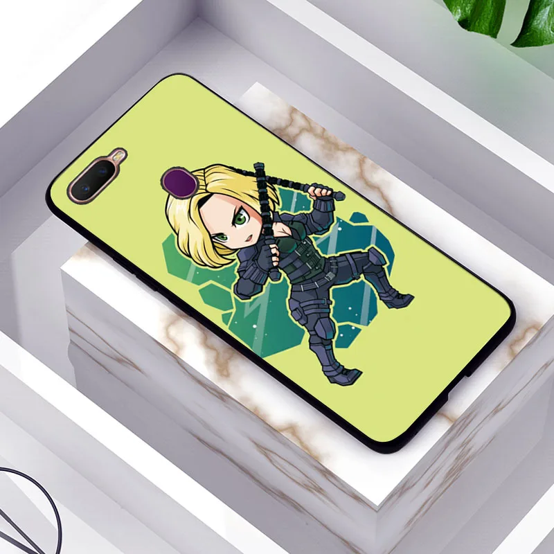 TPUBLK585 Чехлы для девочек с изображением клоуна для OPPO A5 A7 A3S AX7 R15 K1, черный чехол из ТПУ для OPPO RX17 Neo R17 Neo, чехол для телефона - Цвет: TPUBLK585
