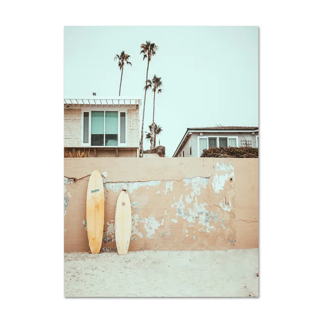 California-Surf-Art-Prints-Beach-Wall-Art-Summer-Print-Sunset-Landscape-Canvas-Painting-Surfboard-Boho-Decor.jpg_640x640 (3)