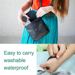 1pc Color Random New Reusable Panty Liner Cloth Waterproof Pads Menstrual Pad Cotton Sanitary Period Washable Women Napkin Q7a9