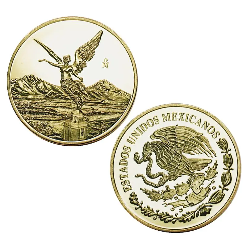 

Mexican Statue of Liberty Commemorative Coin Collection Gift Souvenir Art Metal Antiqu