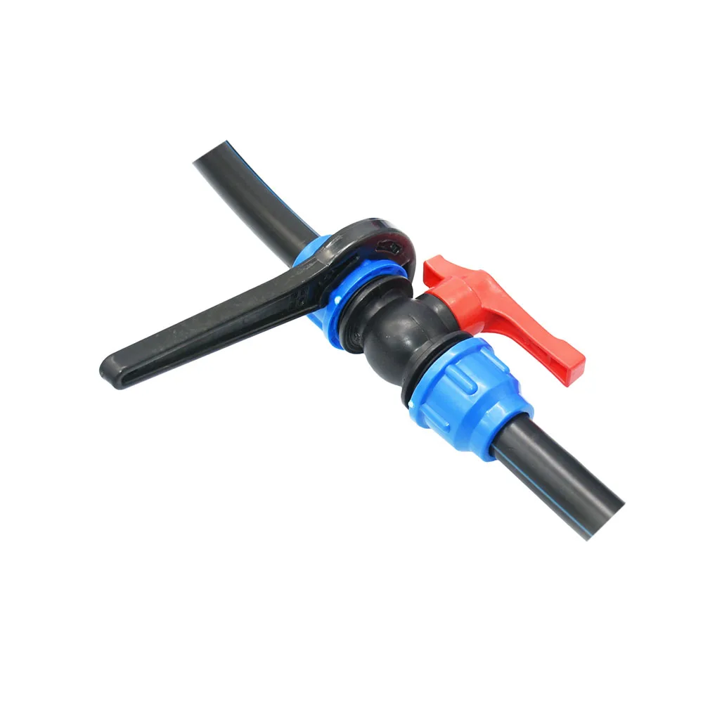 Connettori Per Tubo Da Giardino A 2 Vie – Splitter A Y Con Valvole Individuali, Adattatore Per Rubinetto 16 Mm, Antiperdita, In ABS