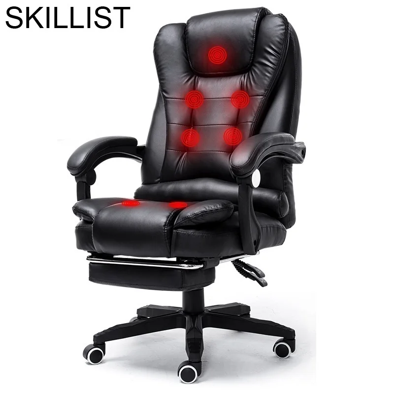 Oficina boss футболка Stoel Chaise De Bureau Ordinateur Sedia Ufficio кожаный Silla Cadeira Poltrona игровое массажное