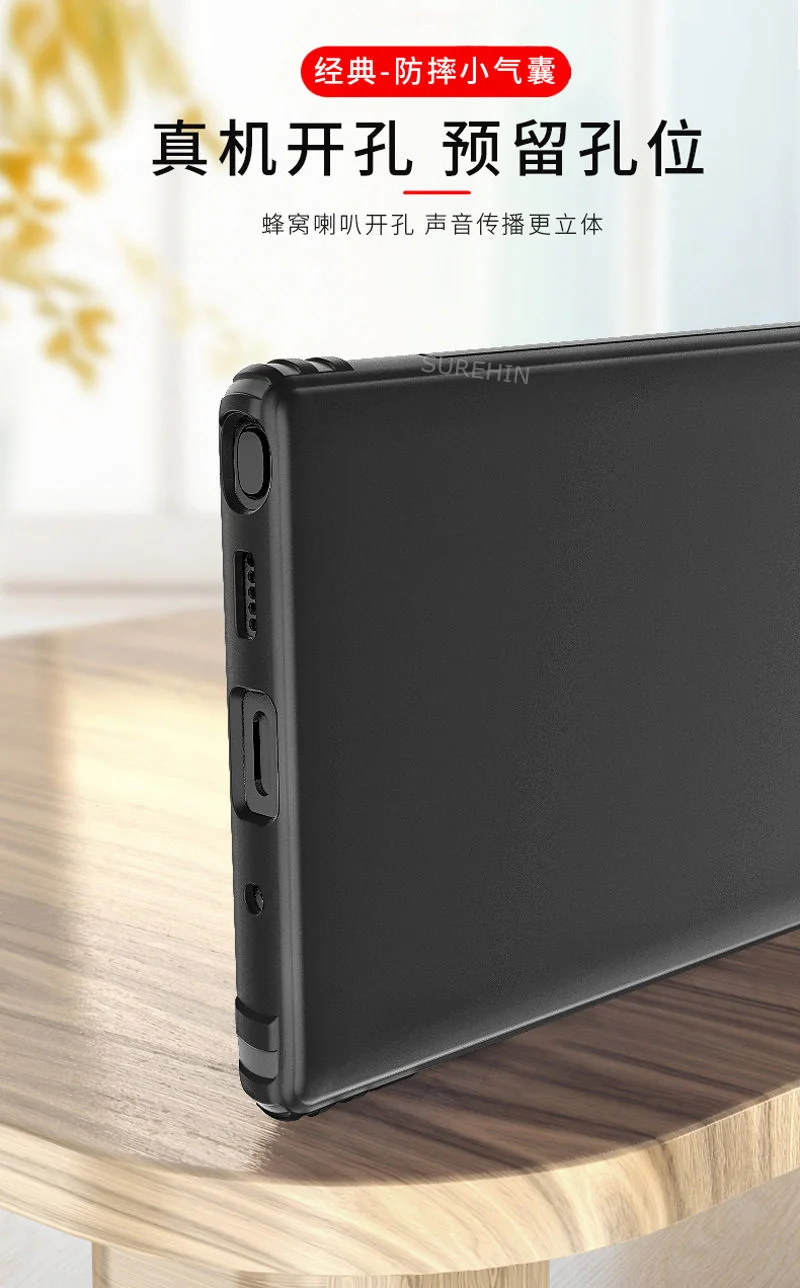 SUREHIN case for Samsung galaxy Note 10+ cover pro S10e Plus 9 clear soft matte black skin for samsung galaxy note 10 plus case