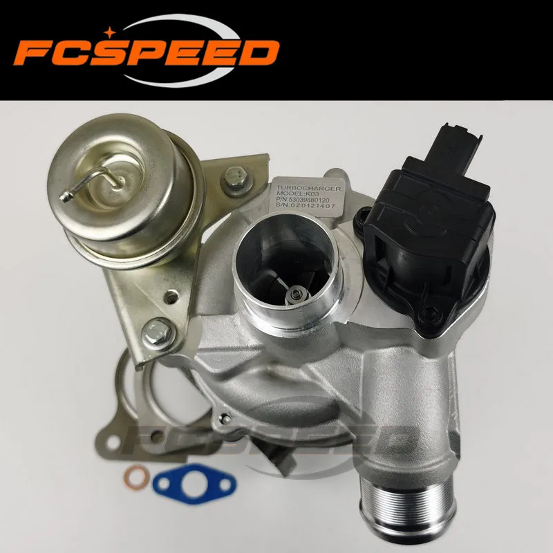 Турбокомпрессор K03 53039880120 полный турбина для Citroen C4 DS3 Peugeot 207 308 3008 5008 RCZ 1 6 THP 110 кВт 115