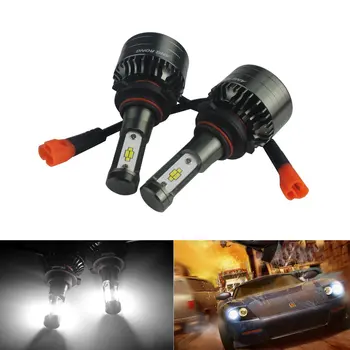 

ANGORNG 2x 9005 HB3 LED 60W 7500LM Car Fog Headlight Kit Bulb Driving Light Lamps 6500K