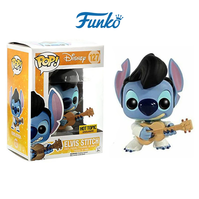 FUNKO Поп мультфильм милый Лило Элвиса стежка коллекция фигурок из ПВХ модель игрушки для Рождественский подарок