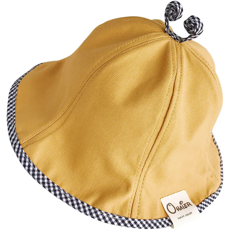 Детская весенняя и осенняя антенна утенок Рыбацкая шляпа для мальчиков и девочек HAIER таз шляпа тент путешествия дикая волна