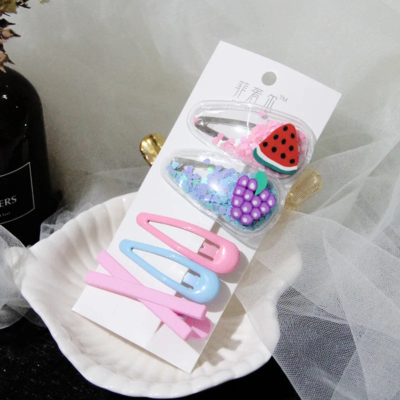 Корейский конфетных оттенков Цветочные Зажимы набор для женщин шпильки заколка для волос заколки аксессуары для девочек украшение для волос заколка для волос головной убор - Цвет: 19