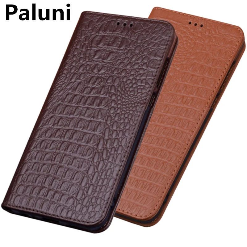  Business style genuine leather magnetic holder phone cases for Apple iphone 7 Plus leather cases fo