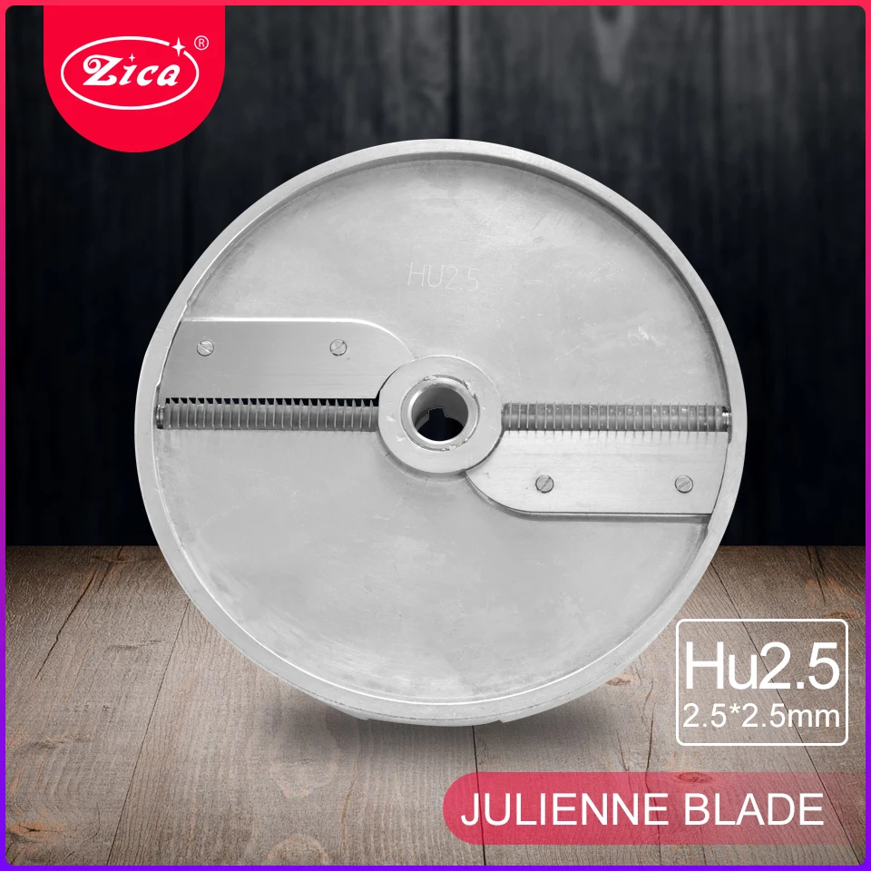 

ZICA Commercial Fruit Vegetable Slicer Cutter KNIVESï¼ŒJULIENNE BLADE Hu2.5ï¼ˆ2.5mmï¼‰