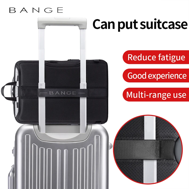 Мужской многофункциональный рюкзак Bange С USB зарядкой с защитой от кражи для