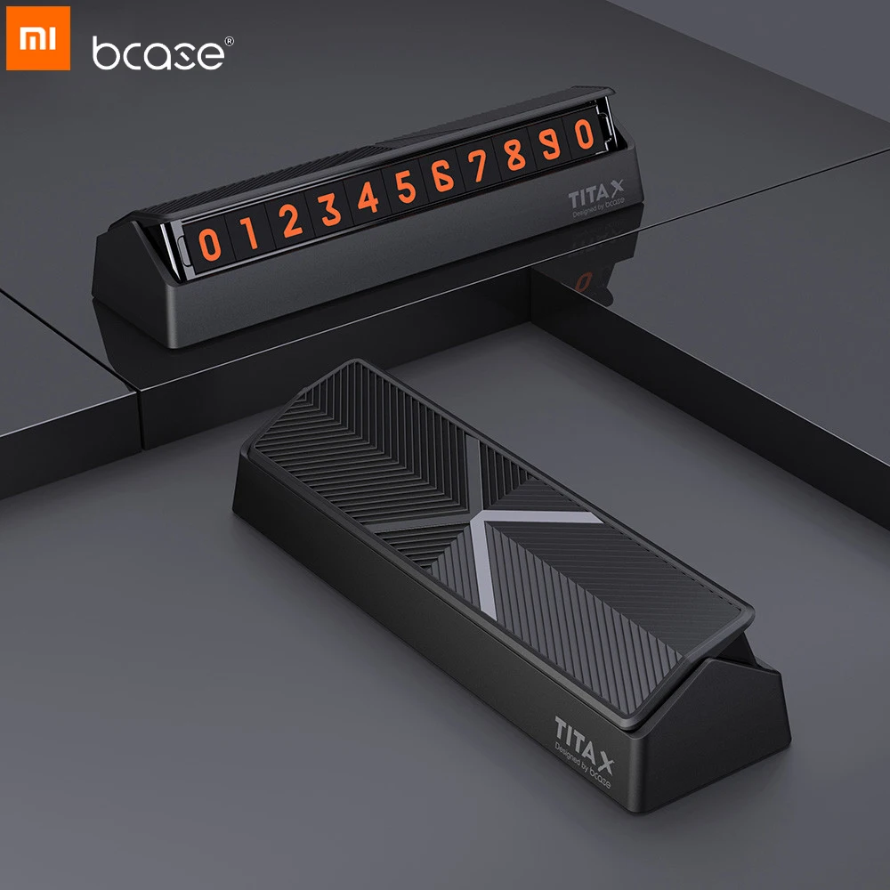 Xiaomi mijia Bcase TITA X Share To Bcase откидной тип автостоянка, телефонная карточка, мини-украшение для автомобиля