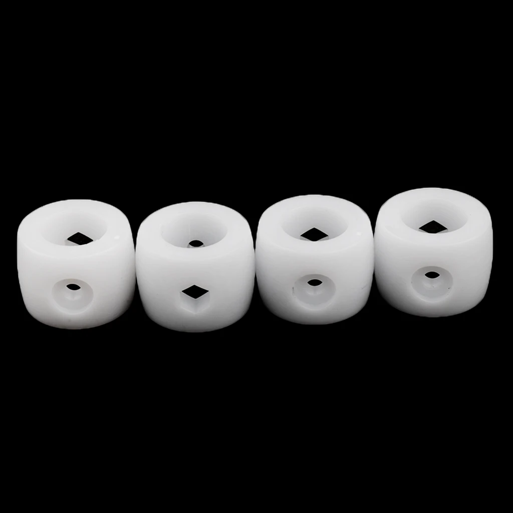 High Quality Durable 4 Pieces 16mm Rod Bumper For Foosball Table Soccer Football Buffer Replacement Parts Fussball