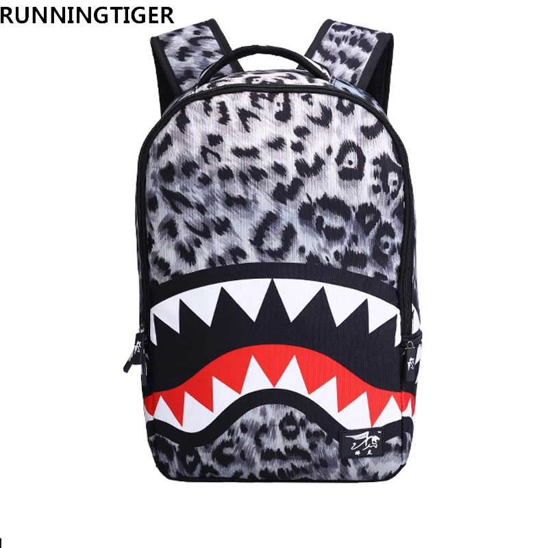 

2019 Women Backpack 3D Cartoon Leopard Ear Backpack FAshion Printing Backpack Casual bts School bags for teenagersTravel Bags