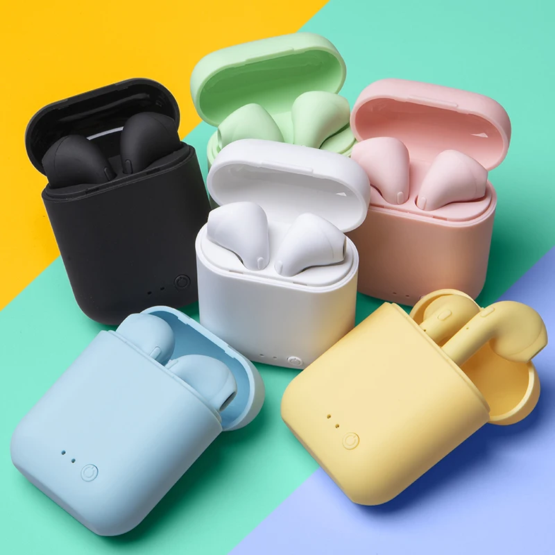 I7-mini гарнитура Беспроводные наушники Bluetooth-наушники Водонепроницаемые Матовые с