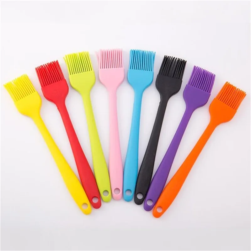 barbecue tool kitchen tool silicone barbecue brush silicone baking brush liquid oil pen butter pastry tableware 1pcs
