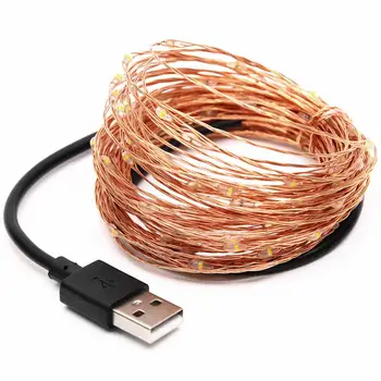 

Copper Wire Fairy String Fairy String Light Fairy Light Festival Outdoor Landscape Lamp Xmas Decor Yard Super Bright Durable