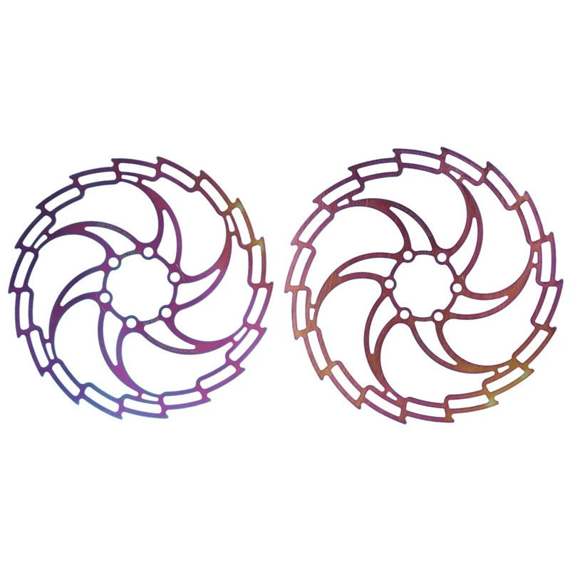 Mi.Xim 2 Set Super-Light Bicycle Hydraulic Disc Brake Rotors MTB Bike Rotor Parts-160MM &amp 180MM | Спорт и развлечения