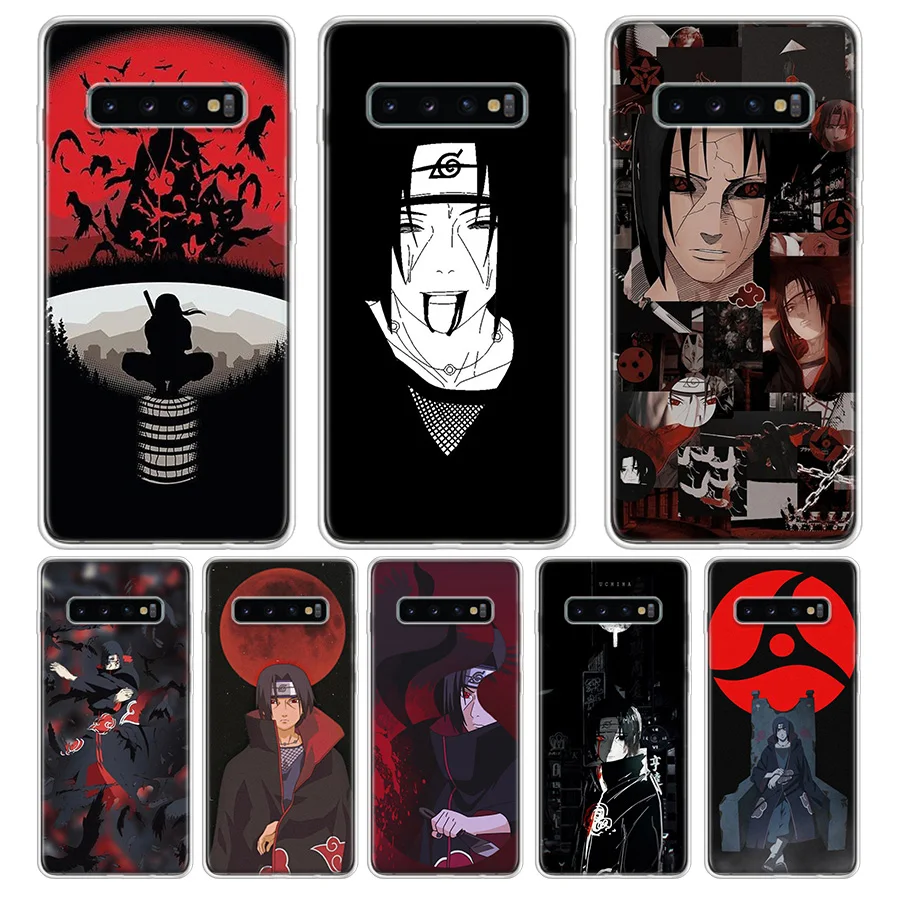 

Cartoon Anime Naruto Itachi Phone Case For Samsung M10 M20 M30 M40 A10 A10S A20 A20E A30S A40 A50 A60 A70 Phone Case Cover