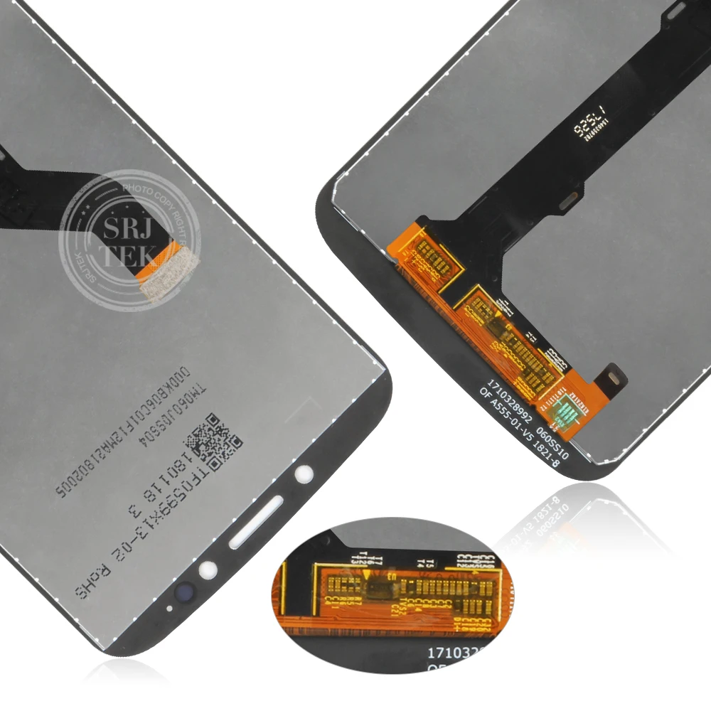 Экран для Motorola Moto E5 ЖК дисплей сенсорный экран дигитайзер полная сборка Plus XT1944 4