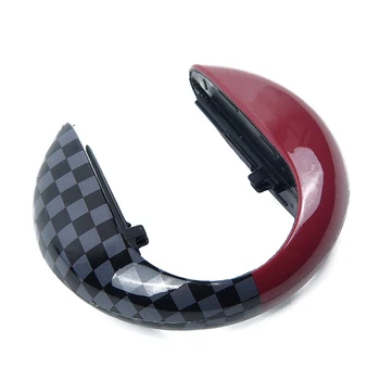 

Plastic For 3rd Gen MINI Cooper F55 F56 Key Holder Cover Car Remote Red+Black Smart ABS