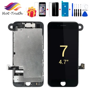 

Full Assembly AAA++ Screen For iPhone 7 7+ 8 8 Plus LCD Display Digitizer Replacement + Front Camera+ speaker 3D Touch Pantalla