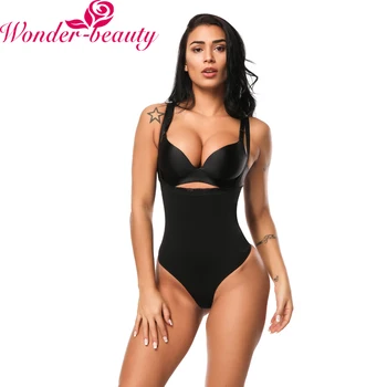 

WonderBeauty Fajas Colombianas Reductor Shaper Waist Cincher Underbust Thong Corset Bodysuit Jumpsuit Shapewear Seamless Corset