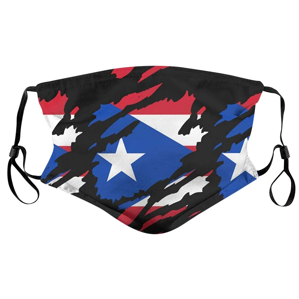 

Universal Dustproof Face Maske For Adults America Flag Print Reusable Mouth Maske Fashion Mouth Face Maske Respirator Washable