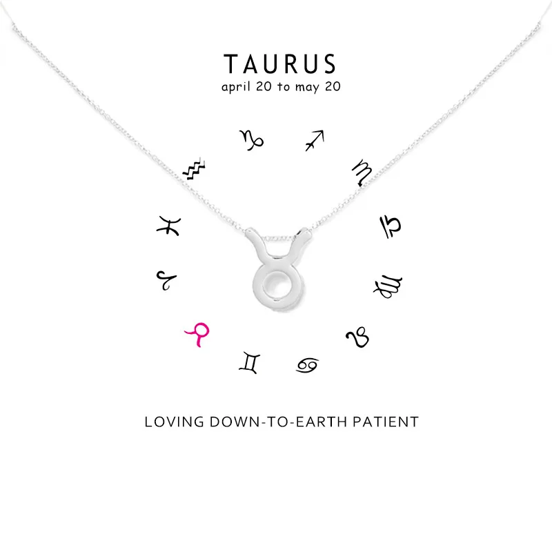 Taurus necklace