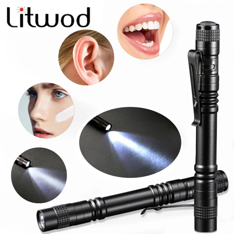 Dentist lamp work light Doctor examining flashlight Small penholder Led Flashlight ENT oral examination hurtless eye | Лампы и