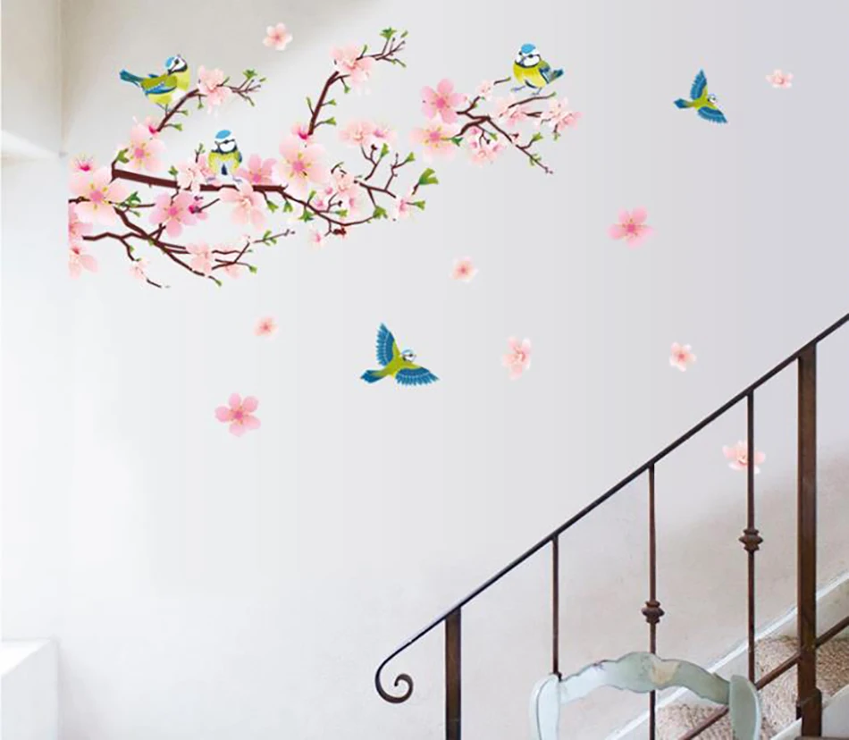 Sakura Wall Stickers Wallpaper | Sakura Vinyl Wall Sticker Home - 1