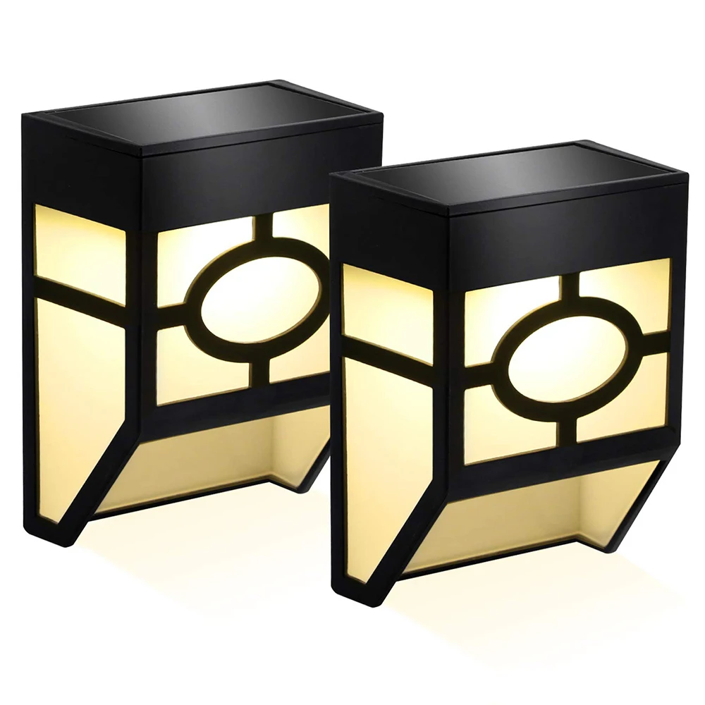 

2-LEDS High-Quality Wall Lamp Solar Light Outdoor Garden Road Wall Patio Landscape Lighting Waterproof For Home Hotsale