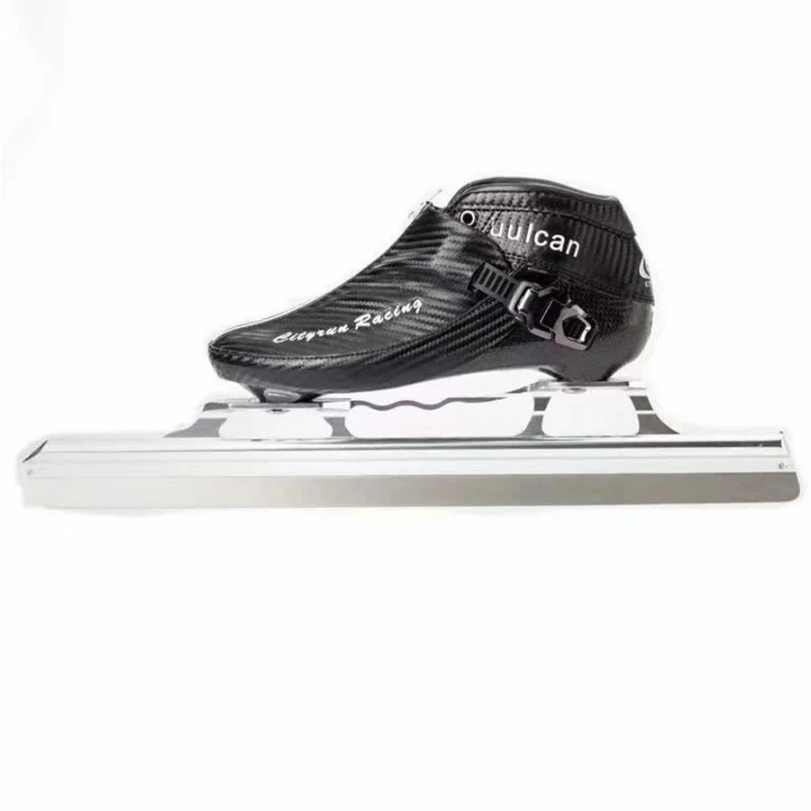 Cityrun Uulcan коньки для катания на коньках, европейский размер 30-45, углеродное волокно, профессиональные коньки для катания на коньках - Цвет: Black Fix Blade