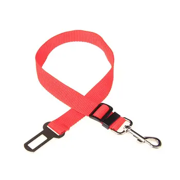 

Adjustable Practical Dog Cat Pet Car Safety Seat Belt Leash Seat Belt Harness Restraint Collar Leads Travel Clip