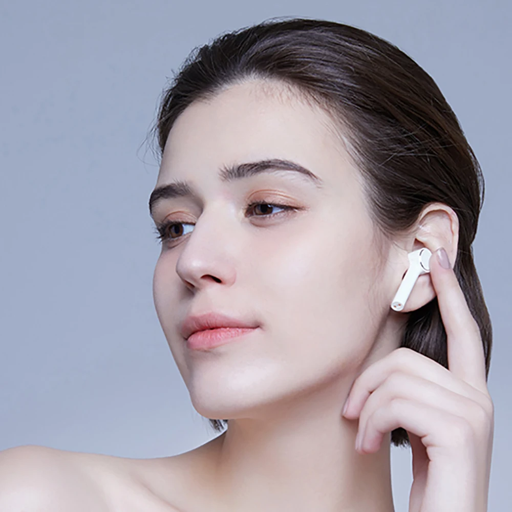 Оригинальные наушники XIAOMI Air, беспроводные bluetooth-гарнитуры IPX4 Mini TWS, сенсорные наушники, HD звук, активное шумоподавление