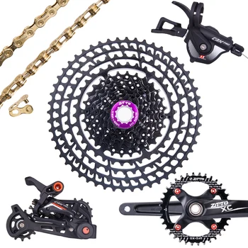 

ZTTO SLR2 11 Speed Groupset Derailleur Shifter Crankset Chain 11-52T Cassette 11-50T Ultralight Group Set VS M8000 M7000