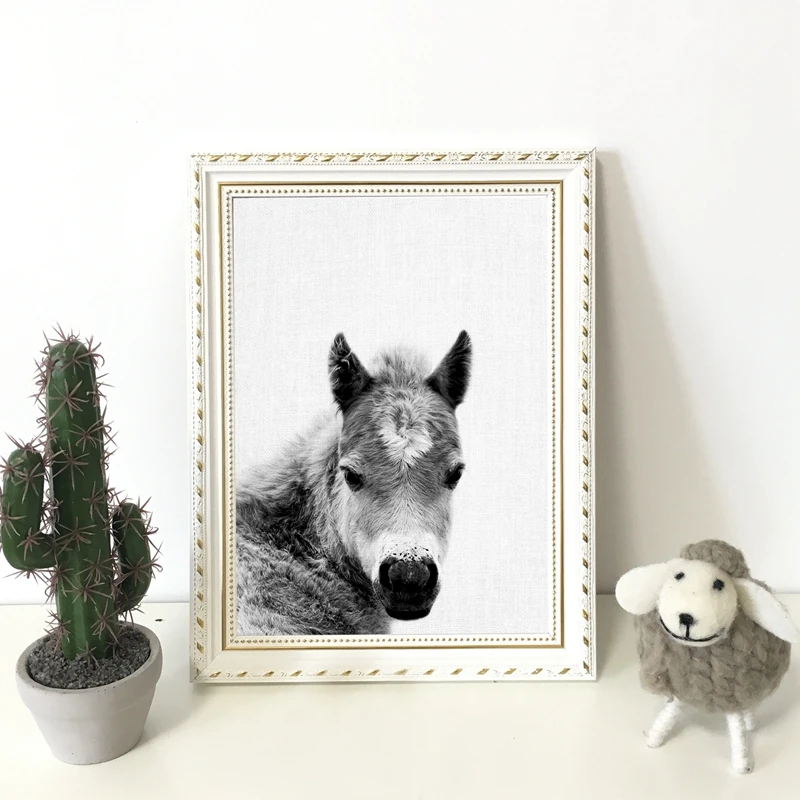 Nordic Farm Animal Canvas Prints 3