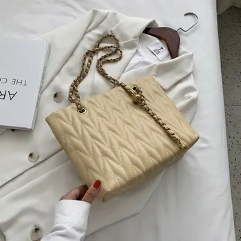 

Winter PU Leather Crossbody Bags for Women 2020 Branded Trend Women's Trending Designer Totes Handbags Simple Style Hand Bag