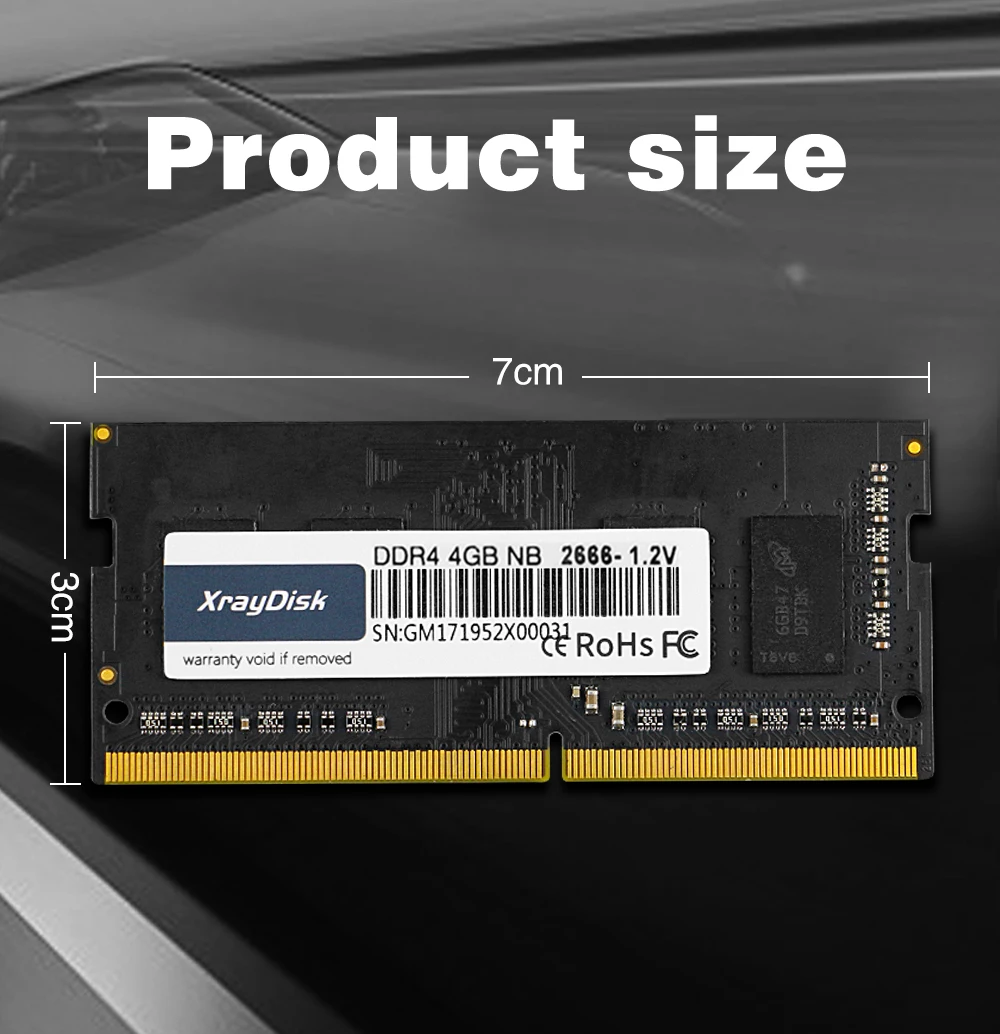 ddr4 8gb 4gb 16gb 2666mhz 1.2v