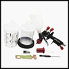 Spray Gun With 400CC Mix Cup Air Spray Gun With Paint Mixing Cup And Adapter Mini Spray Gun Paint Spray Gun 1.2mm Nozzle 1