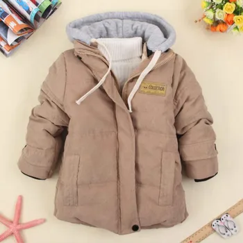

BBD Children Jacket Autumn Boys Thick Warm Hooded Long-Sleeved Coat Fashion Delicate Kids 8 Years Clothes Chaqueta New 2020