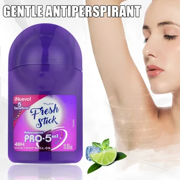 

2019 Antiperspirant Underarm Portable Roll On Hand Foot Lotion Care Long Lasting for Sport Travel