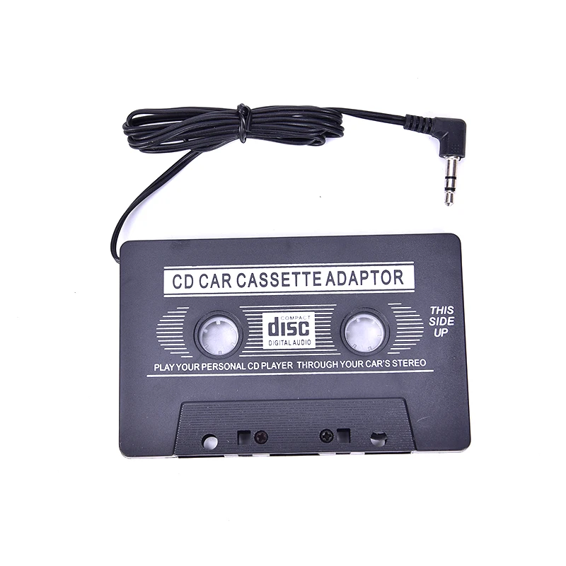 Высокое качество Кассетный адаптер для MP3 CD DVD плеер черный Универсальный автомобильный Кассетный автомобильный аудио