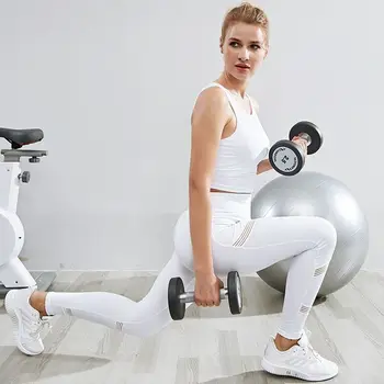 

Spring and summer new sports female hollow and quick-drying yoga clothes fitness running female mesh splicing suit