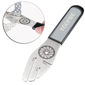 

TOOPRE Bike Bicycle Disc Brake Rotor Alignment Truing Tool Adjustment Wrench 189*30mm Stainless steel laser cutting