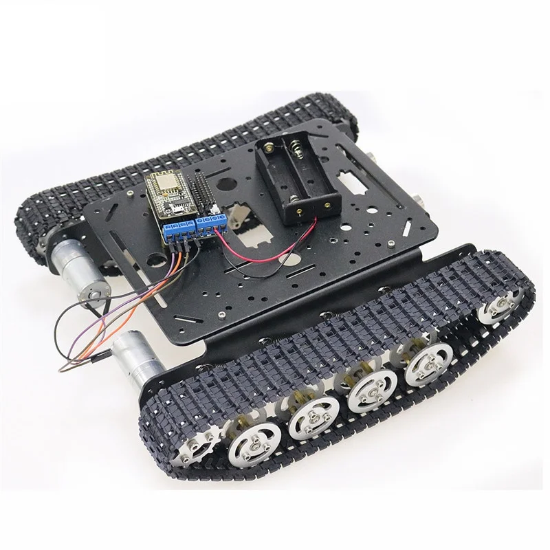 Умный робот бак ESP8266 с Wi Fi управлением амортизация корпус Nodemcu плата для