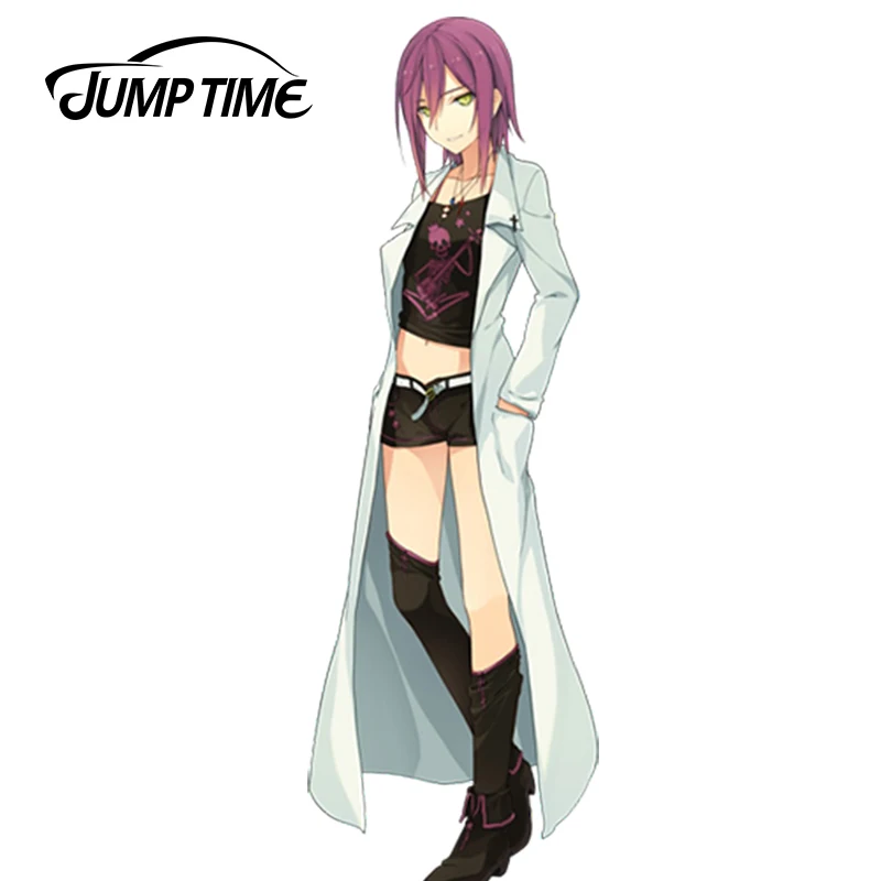 JumpTime 13 см x 4 3 Стайлинг автомобиля сексуальная девушка Ao no Kanata Four Rhythm Kagami Aoi Decal JDM