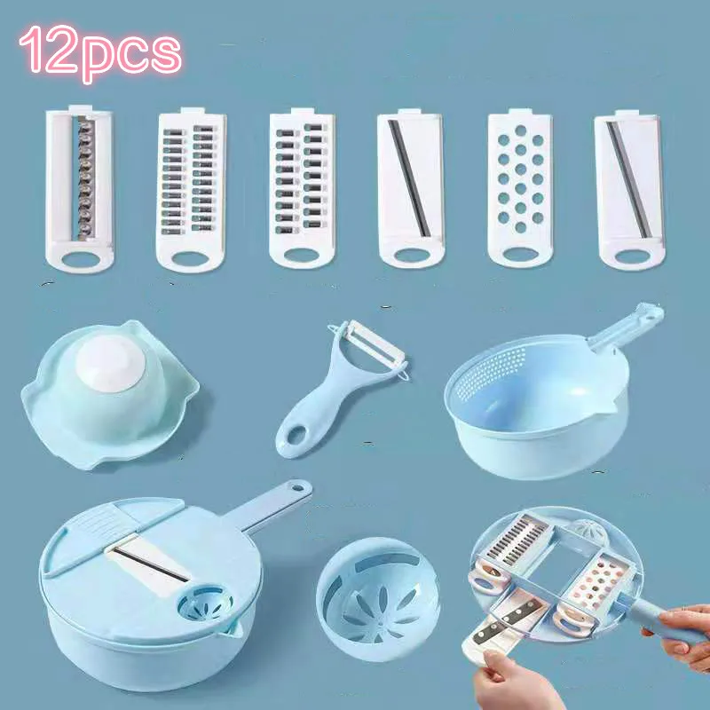 

Kitchen Gadgets Multifunctional grating tool potato cucumber slice vegetable fruit slicer practical kitchen accessories