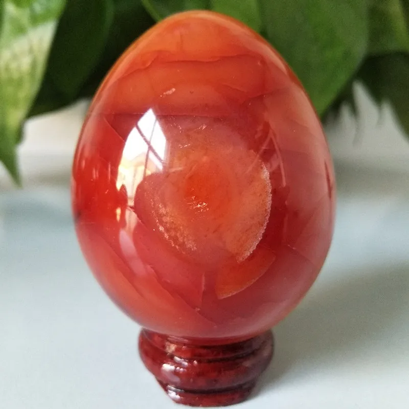 Натуральный камень агат Хрустальные Яйца и домашний декор чакра лечебный